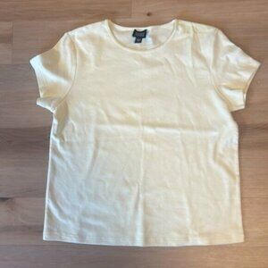 Yellow Eileen Fisher Short Sleeve